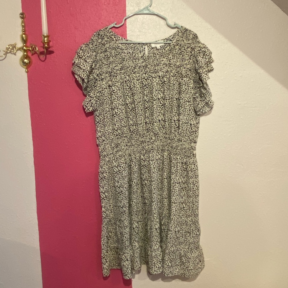 NWOT Smocked Polka Dot Dress Size 3X